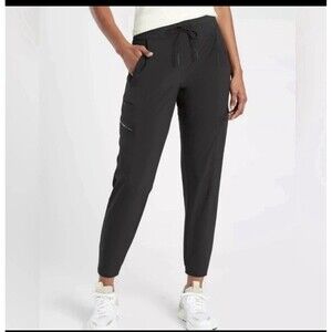 Athleta Black Venture Pants Jogger Size 2